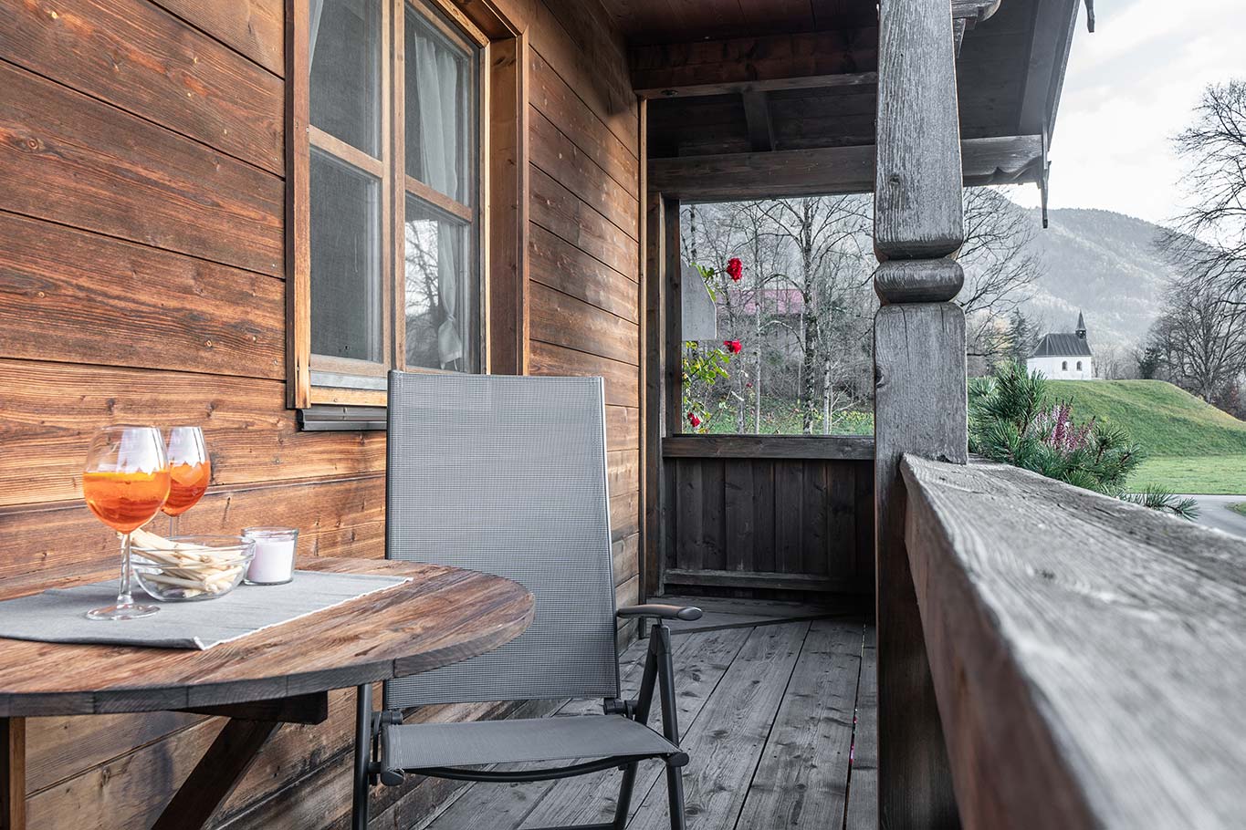 Haus-Sissi-Ferienwohnung-Kapellenblick-Balkonaussicht